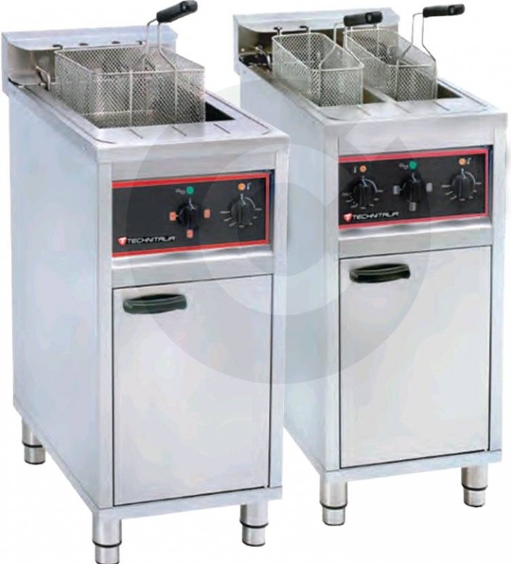 friteuse double électrique sur coffre toulon