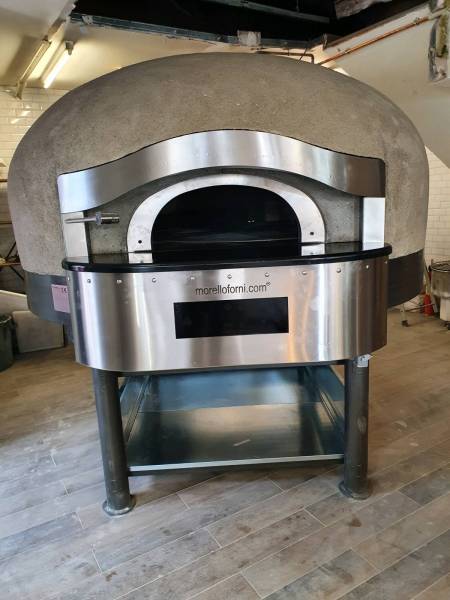 Vente et pose de four à pizza bois et gaz rotatif Auabgne