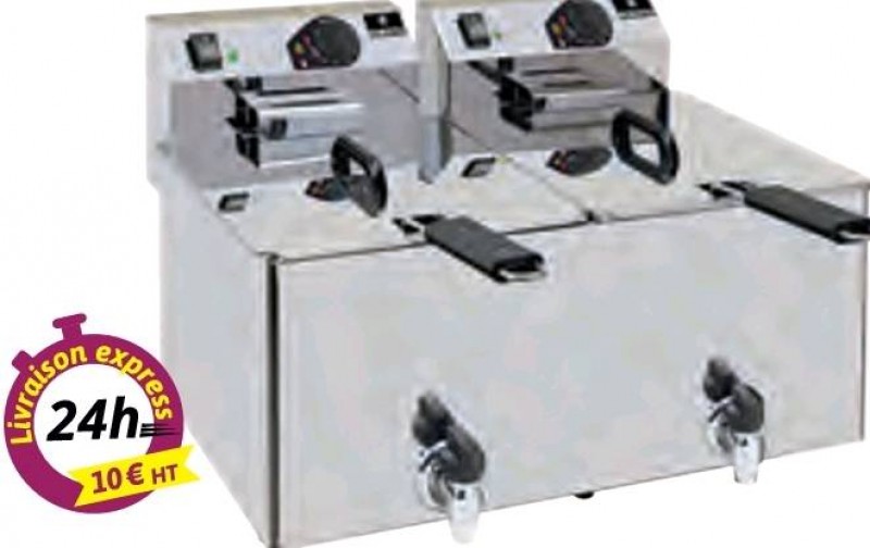 friteuse double électrique aubagne