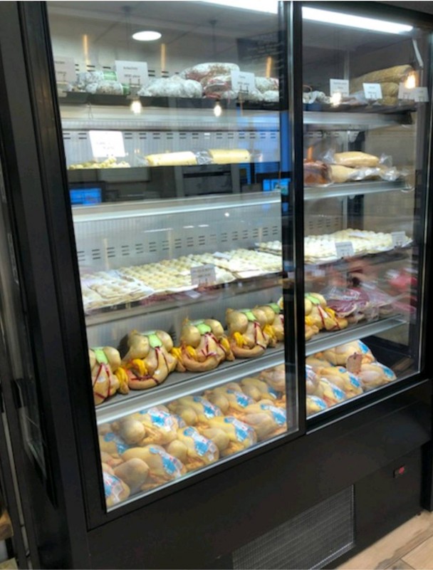 Vitrine réfrigérée murale professionnelle boucherie Toulon